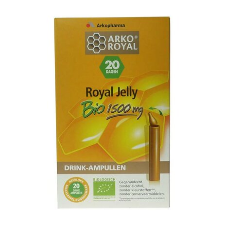 Arko Royal Royal Jelly 1500mg Bio 20amp