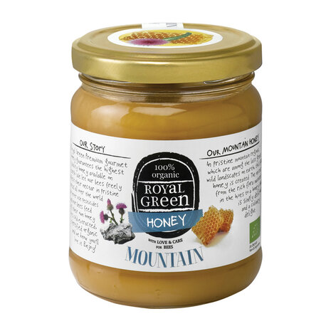 Royal Green Mountain Honey Bio 250g