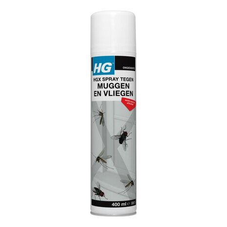 Hg X Muggen/vliegen Spray 400ml