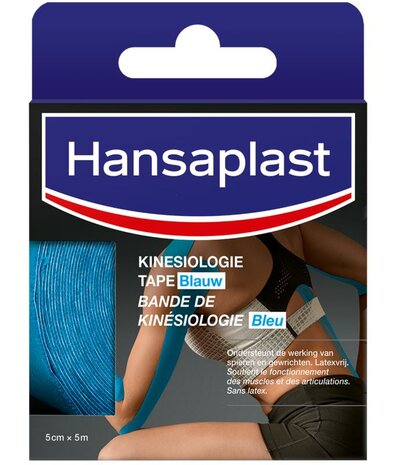 Hansaplast Kinesio Tape Blauw 1st
