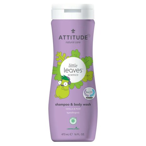 Attitude Little Leaves 2 In 1 Shampoo Vanille Peer 473ml