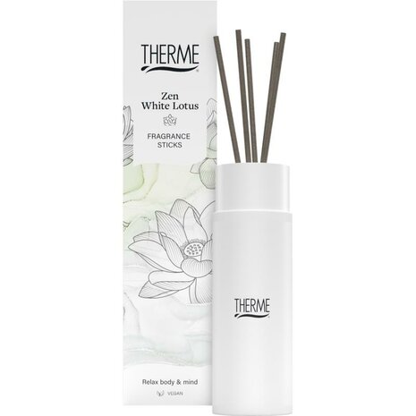 Therme Fragrance Sticks Zen White Lotus 100ml