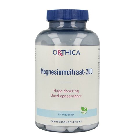 Orthica Magnesium Citraat 200 120tb
