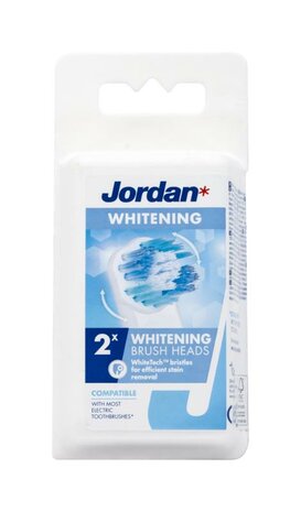 Jordan White Opzetborstels 2st