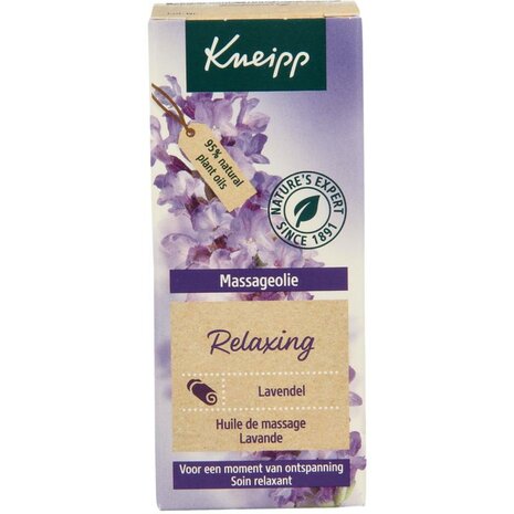 Kneipp Relaxing Massageolie Lavendel Mini 20ml
