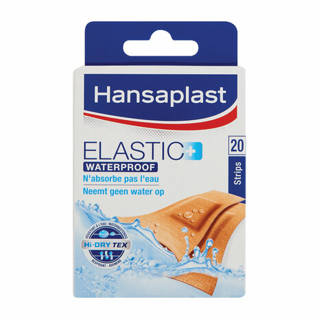 Hansaplast Pleisters Elastic Waterproof 20st