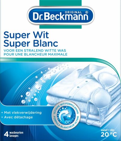 Beckmann Super Wit 40 Gram 4x40g