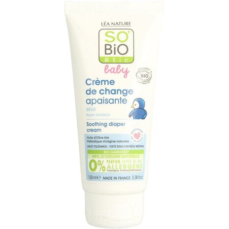 So Bio Etic So Bio Etic Baby Diaper Cream 100ml
