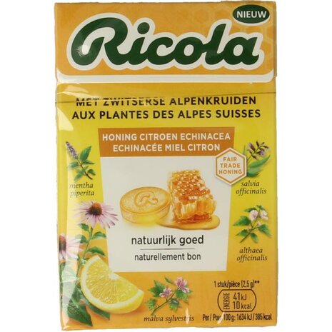 Ricola Honey Lemon Echinacea 50g