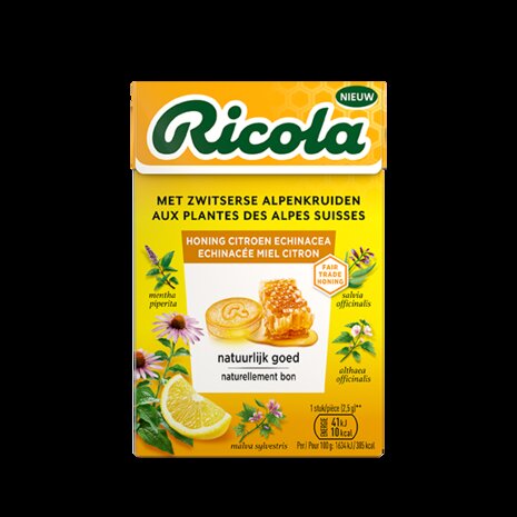 Ricola Honey Lemon Echinacea 50g