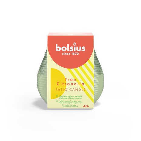 Bolsius Patiolight True Citronella Green 1 St