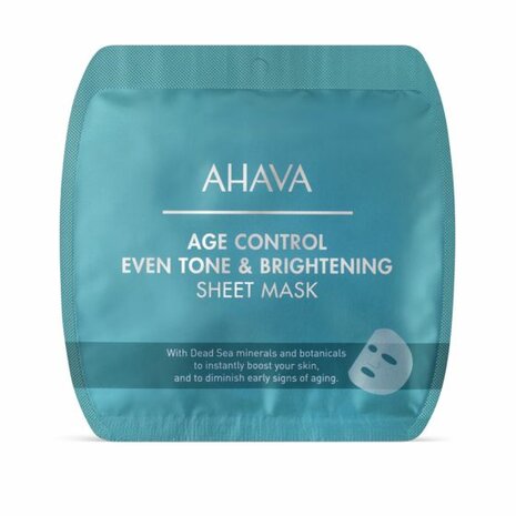 Ahava Age Control Even Tone &amp; Brightening Sheet Mask 17g