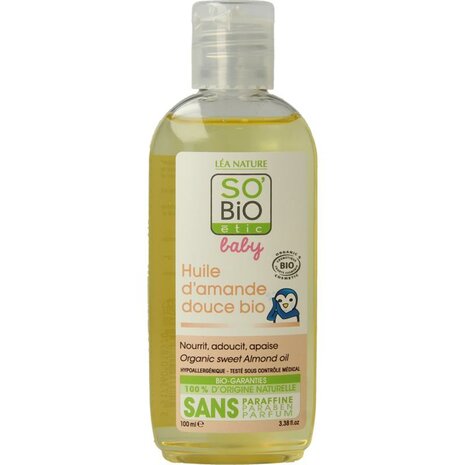 So Bio Etic Baby Almond Oil 100ml