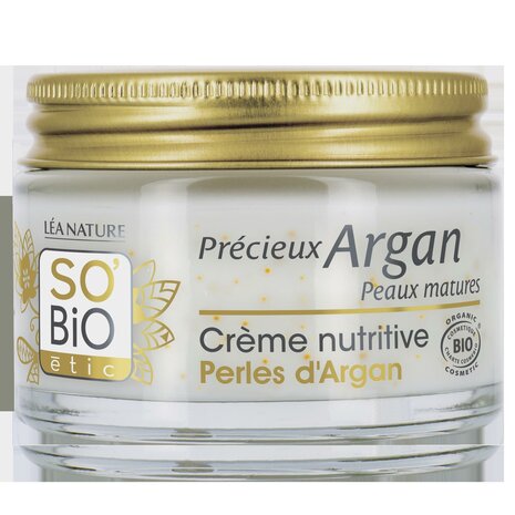 So Bio Etic Argan Pearls Nourishing Cream 50ml
