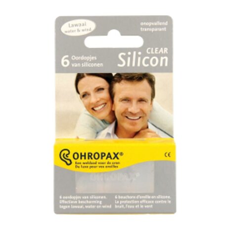 Ohropax Silicon Clear 6st