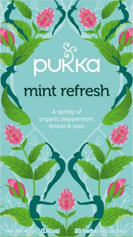 Pukka Mint Refresh Thee Bio 20st