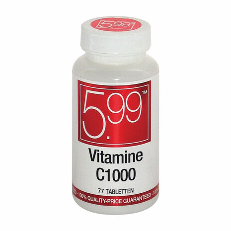 Vitamine C 1000 mg Supplement - 77 Tabletten