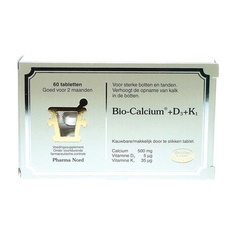 Pharma Nord Bio Calcium &amp; D3 &amp; K1 &amp; K2 60tb