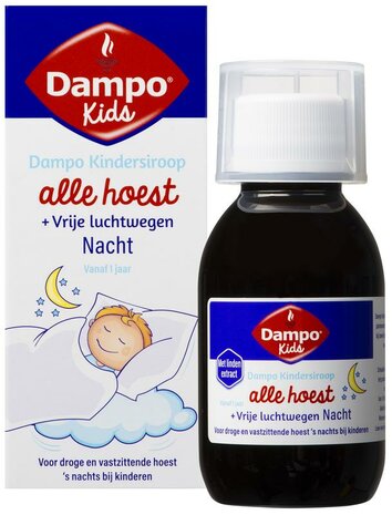 Dampo Kids Alle Hoest Nacht Siroop 100ml