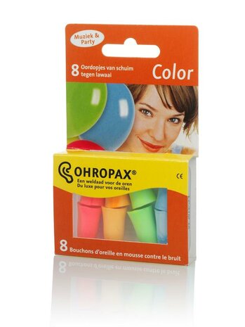 Ohropax Oordopjes Geluiddempend Color 8st