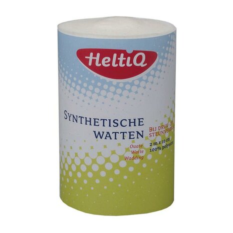 Heltiq Synthetische Watten 3m X 10cm 1rol
