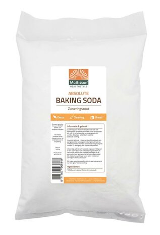 Mattisson Baking Soda Zuiveringszout Natriumbicarbonaat 1000g