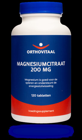 Orthovitaal Magnesium Citraat 200 Mg 120tb