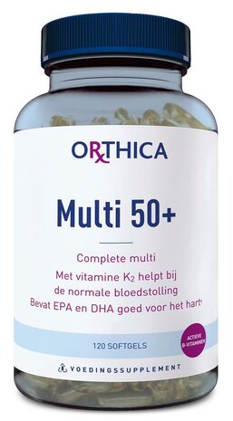 Orthica Multi 50+ Softgels 120sft