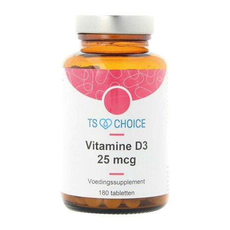 Ts Choice Vitamine D3 25mcg 180tb
