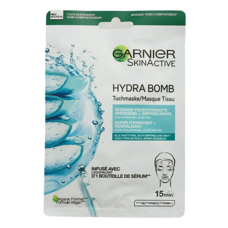 Skin Active Hydra Bomb Masker Tissues Aloe Vera 1 St