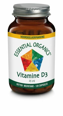 Essential Organ Vitamine D3 25mcg 120ca