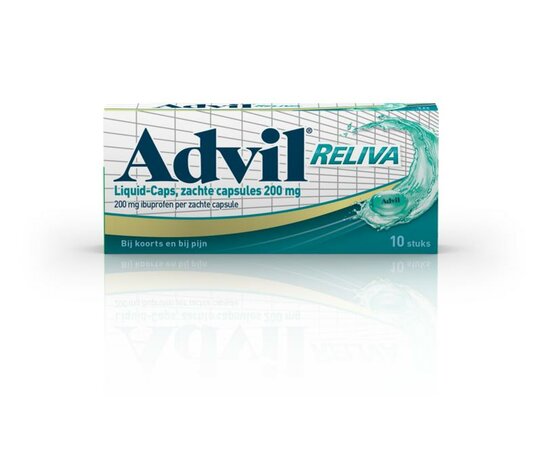 Advil Reliva Liquid Caps 200mg 10ca
