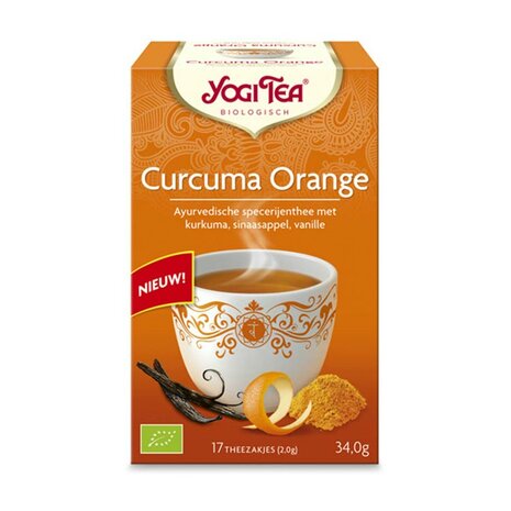 Yogi Tea Curcuma Orange Bio 17st