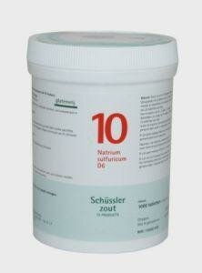 Pfluger Natrium Sulfuricum 10 D6 Schussler 1000tb