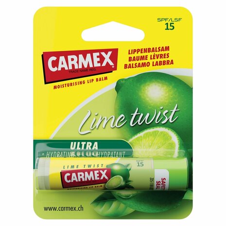 Carmex Lippenbalsem Lime Stick 15 Spf 4,25gram