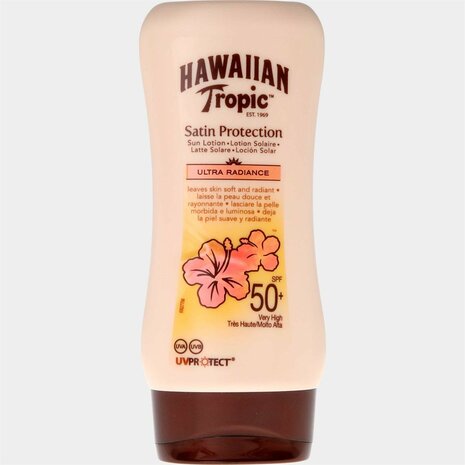 Hawaiian Tropic Satin Protection Sun Lotion Spf50 180ml