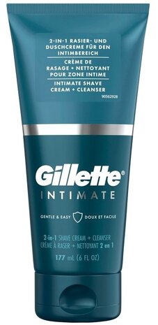 Gillette Intimate Scheercreme 177 Ml 2-in-1 Geparfumeerd 177ml