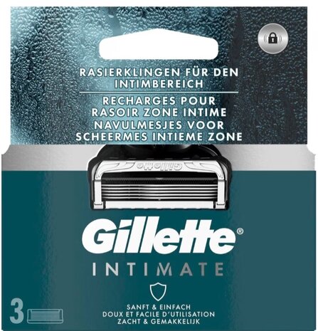 Gillette Intimate Mesjes 3 St 3stuks