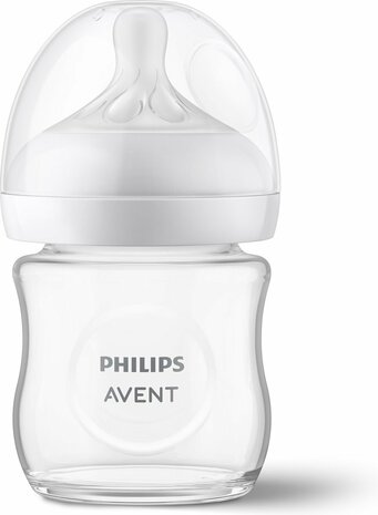 Avent Zuigfles Natural 3.0 120 Ml Glas 1st