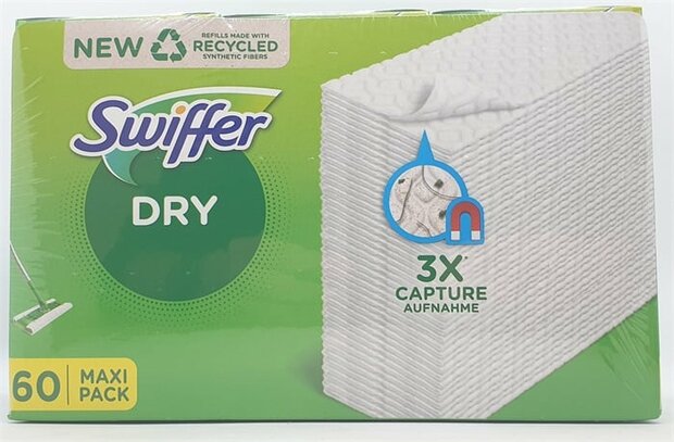 Swiffer Sweeper Dry Vloerdoekjes 60 St 20stuks