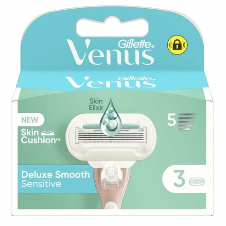 Gillette Venus Deluxe Sensitive Mesjes 3st