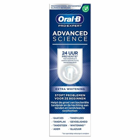 Oral B Tp 75 Ml Pro-expert Advanced Science Extra White 75ml