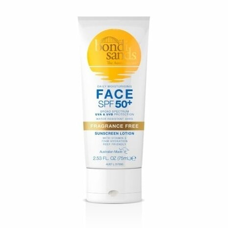 Bondi Sands Sun Face Lotion Parfumvrij F50+ 75 Ml