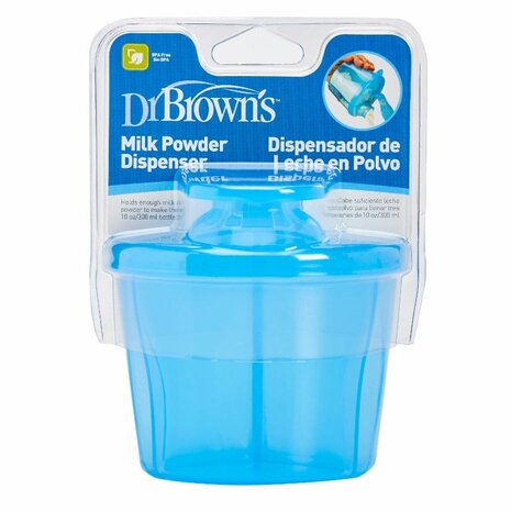 Dr Brown&#039;s Melkpoeder Dispenser Blauw 1st