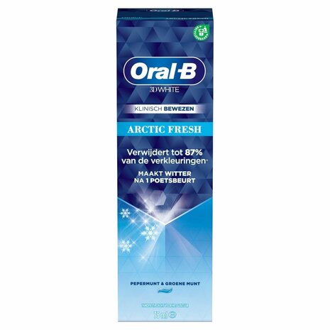 Oral B Tp 75 Ml 3dw Artic Fresh 75ml