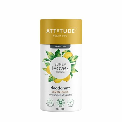 Attitude Super Leaves Deo 85gr Lemon 85gram