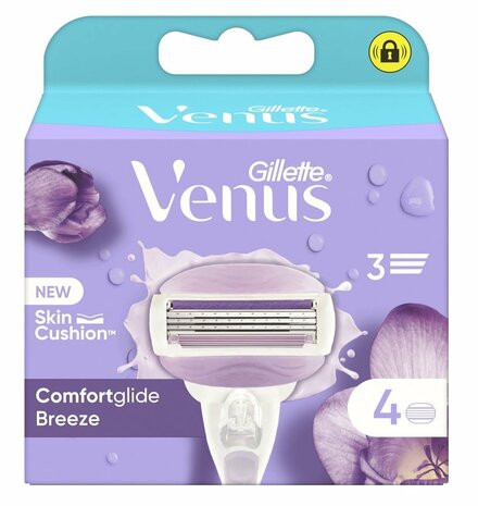 Gillette Venus Comfortglide Mesjes 4st