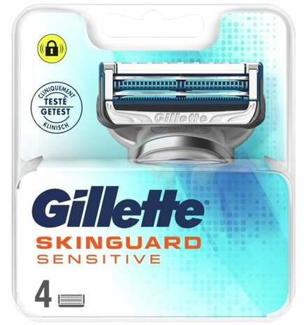 Gillette Skin Guard Sensitive 4 Mesjes 4stuks