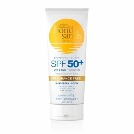 Bondi Sands Sun Lotion Parfumvrij F50+ 150 Ml