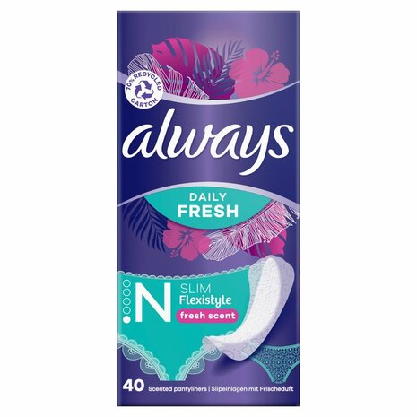 Always Inlegkruisjes Daily Protect Fresh &amp; Scent 40st